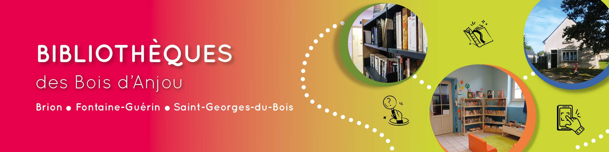 Réseau des bibliothèques Bois d'Anjou