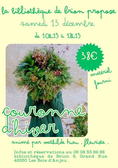 ATELIER COURONNE BIBLI BRION